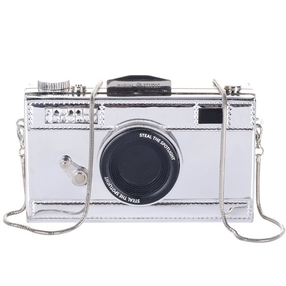 Pu Film Camera Shaped Snapshot Casual Cross Body Shoulder Handbag :') - Picture 1 of 6